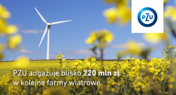 PZU finansuje nowe farmy wiatrowe