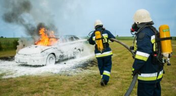 Assistance pojazdów elektrycznych w sytuacji pożaru