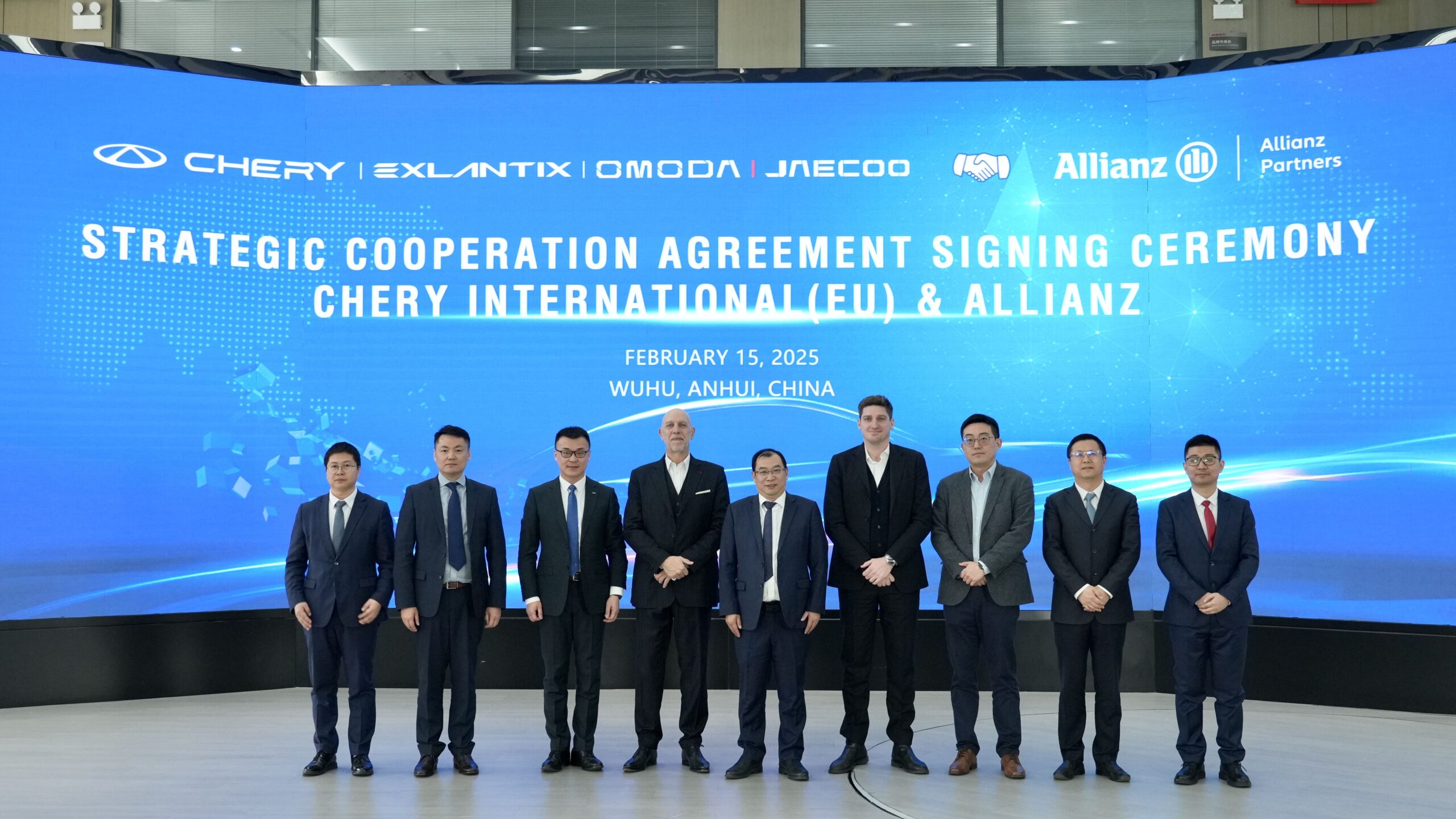 Allianz Partners i Chery International podpisały umowę o strategicznej współpracy – celem rozwój rozwiązań dla branży motoryzacyjnej w Europie 