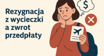 Rezygnacja z wycieczki a zwrot przedpłaty 