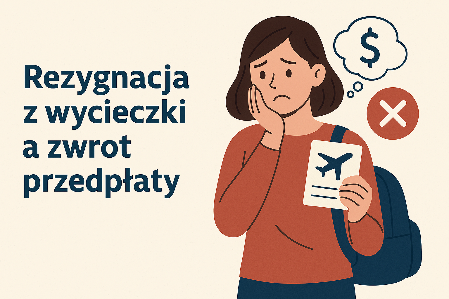 Rezygnacja z wycieczki a zwrot przedpłaty 
